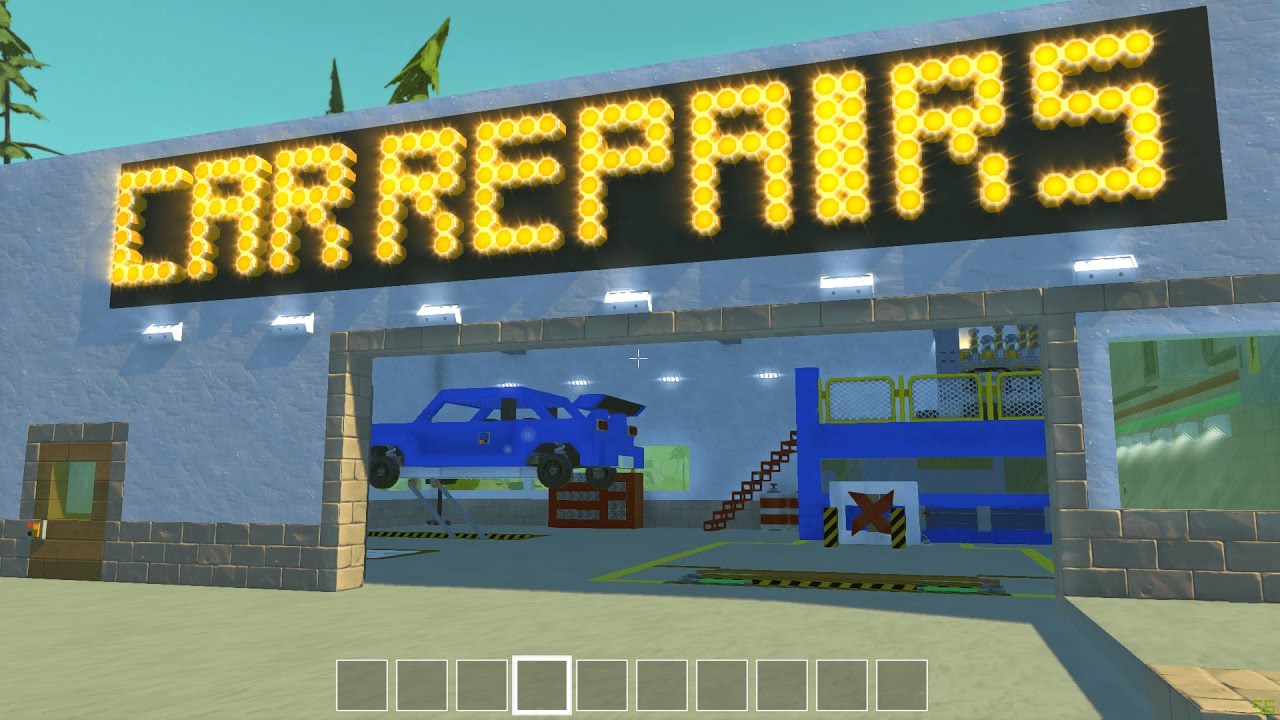 Town build- scrap mechanic - Repair shop EP2