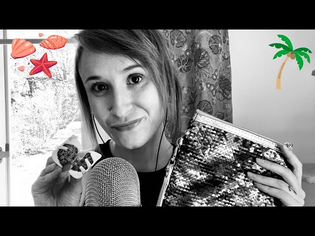 ASMR Trigger Assortment: Holiday Gift Shop Haul 🌴 [Whispered]