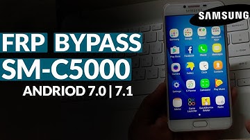 Samsung C5 (SM-C5000) Frp Bypass Andriod 7.0 - 7.1 without PC 100% | Working 100% Method 2022