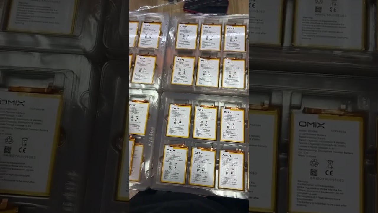 OMIX x700 x600 x500 x400 x300 cep telefonu bataryası!