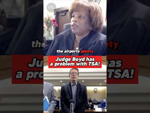 The Took My Aloe Vera Judge Boyd Vents Her Frustrations With TSA 