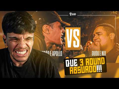 APOLLO E MAGRÃO X DUDU E NIX l Grande Final - [MOTA REACT]