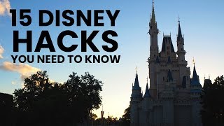 TOP 15 WALT DISNEY WORLD Tips + Tricks