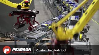 Pearson Packaging Systems - Robotic Palletizing Cell System