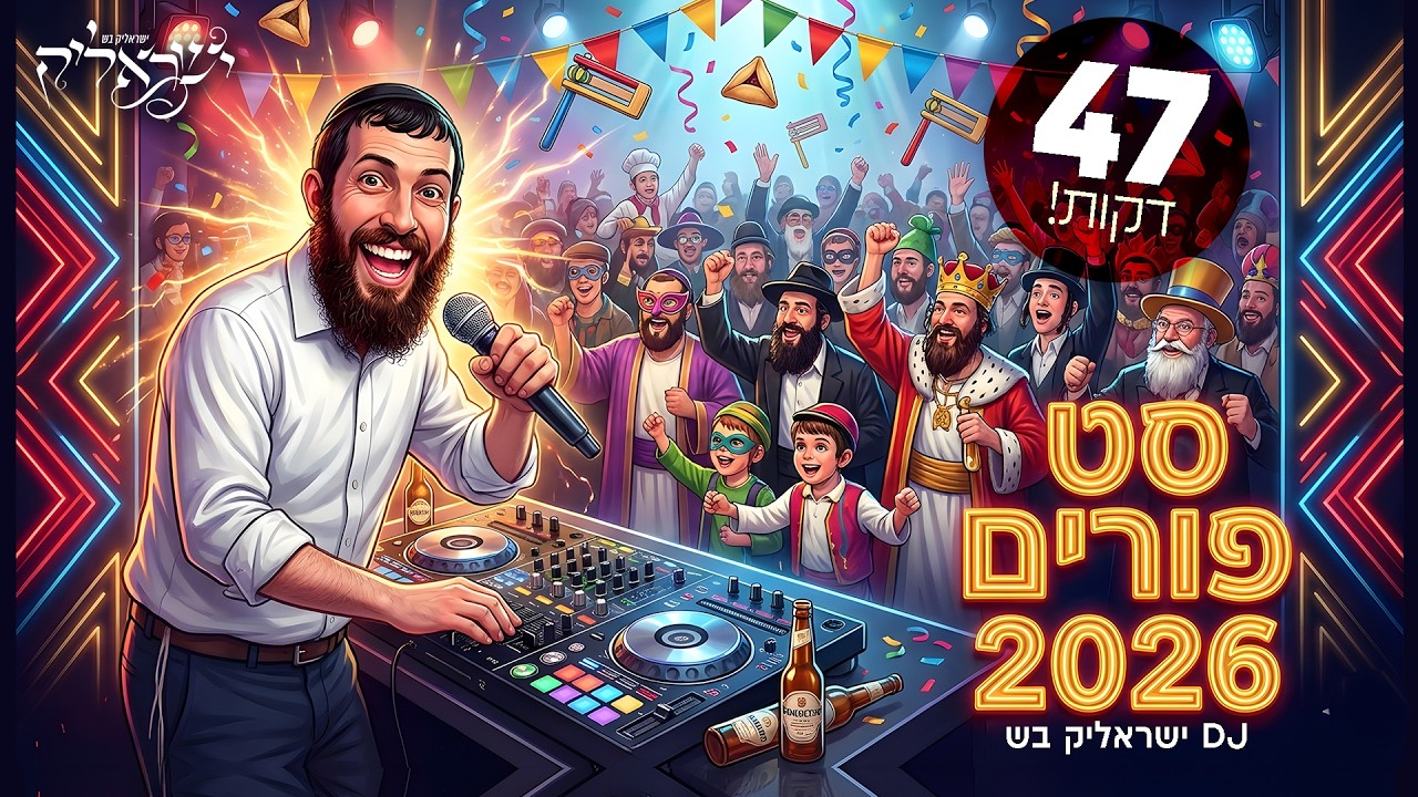 סט פורים 2026 | DJ ישראליק בש