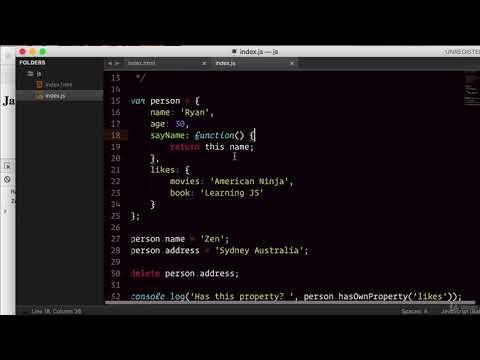 011 Javascript object basics part two
