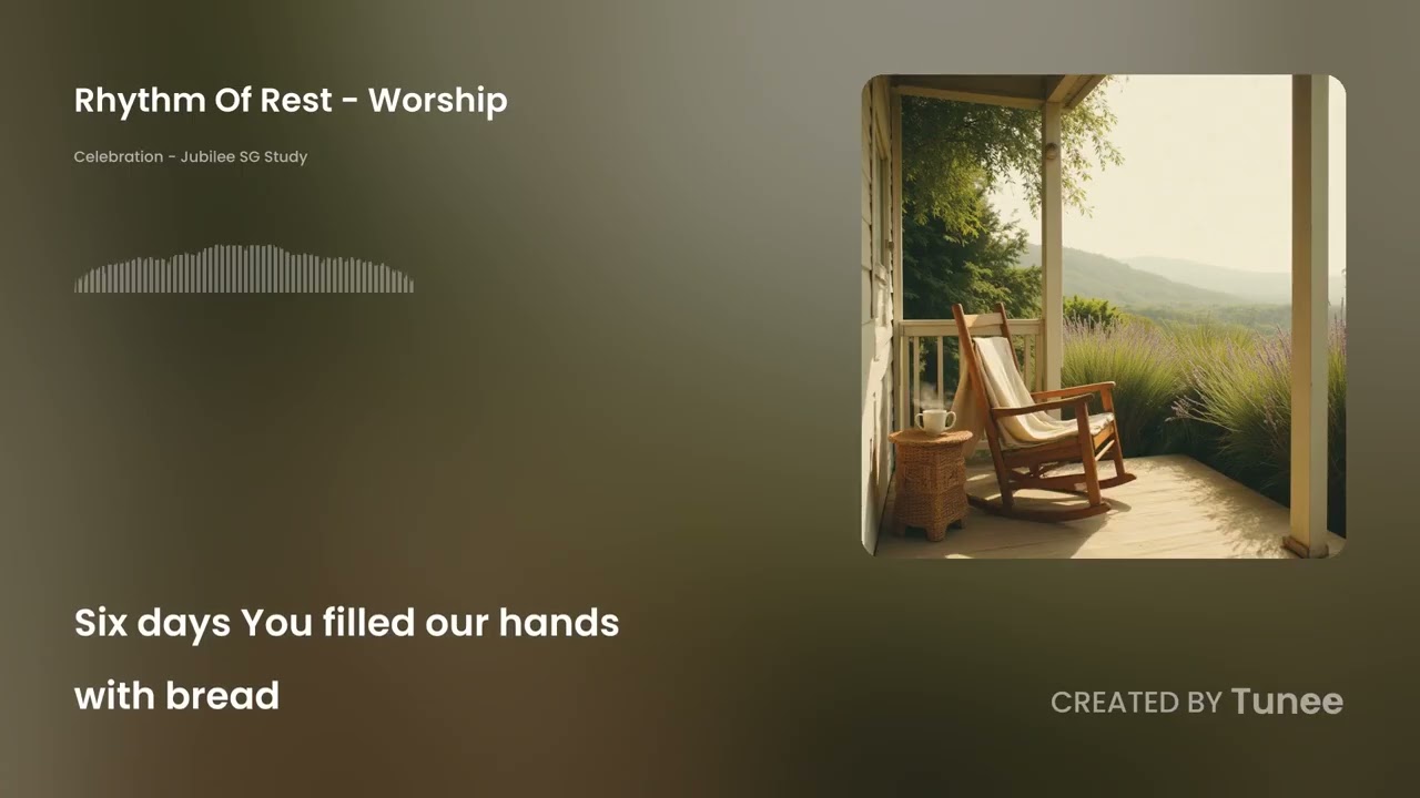 Rhythm of Rest | Christian Worship Song for Sabbath & Devotional Prayer
