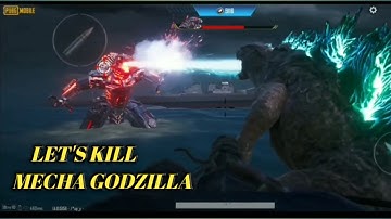 GODZILLA AND KING KONG VS MECHA GODZILLA NEW MODE | PUBG MOBILE RANGER ALEX