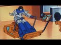 "Autobots, work out!"
