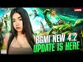 BGMI 4.2 UPDATE LIVE w TEAMCODES!! #bgmi #girlgamer #shorts #live