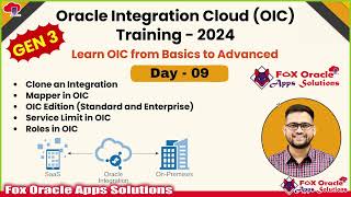 Day 9 - Oracle Integeration Cloud traning: Cloning Integrations, Mapping, Editions &amp; Roles