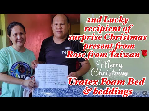 103: 2nd surprise Christmas Blessings for a PWD, gift of love from @RNdong-rosefromtaiwan7368