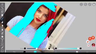 Merve Yalçının Saçını, Gözünü Ve Dudağını Su Mavisine Boyadım