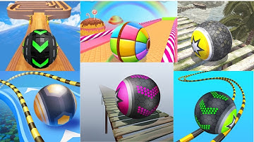 Rolling ball sky escape vs action ball Android IOS gameplay