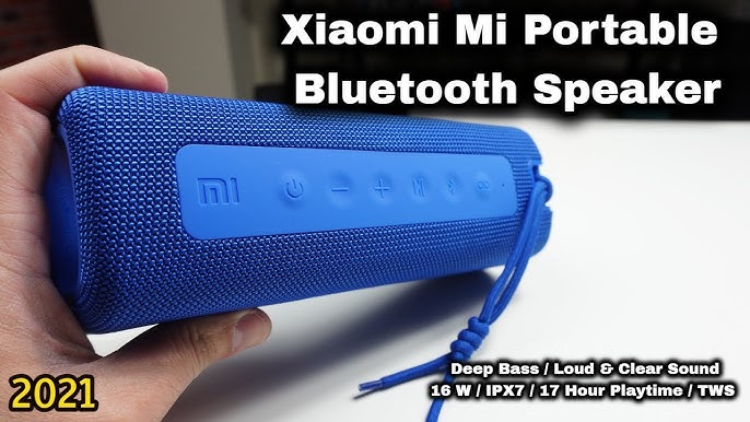 Xiaomi Mi Portable Bluetooth Speaker (16W) - On a par with the greats! 🫡 -  Unboxing and review 