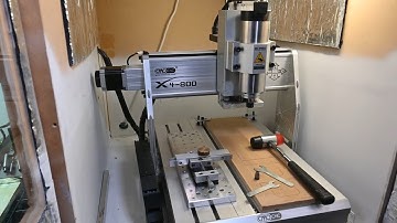 CNC Parts - Omio CNC Router tour - Sound proof CNC box - Ball screw explanation.