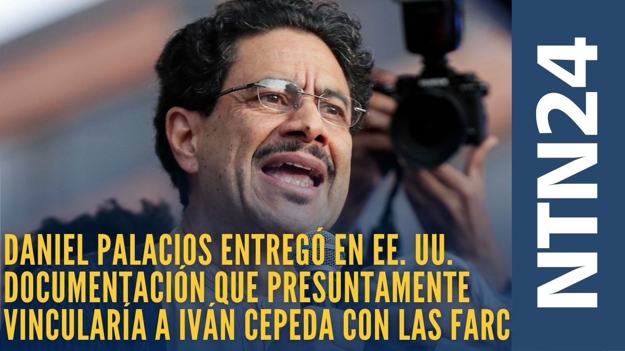 Daniel Palacios entregó a EEUU documentación que presuntamente vincularía a Iván Cepeda con las FARC
