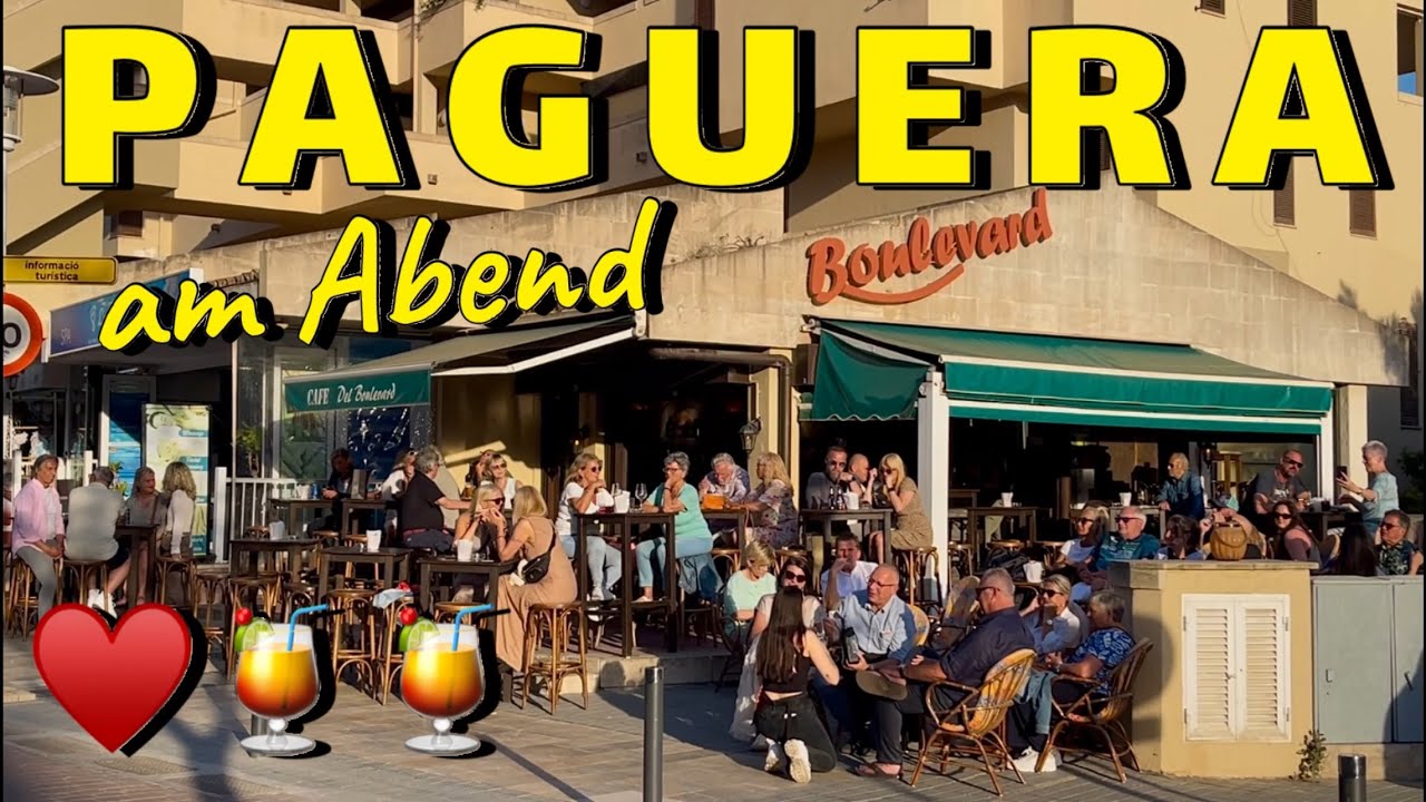 Paguera🌴🏖️MALLORCA island NEW Boulevard❤️Strände & Location Juni 2025 TOP! 🇪🇸spain 