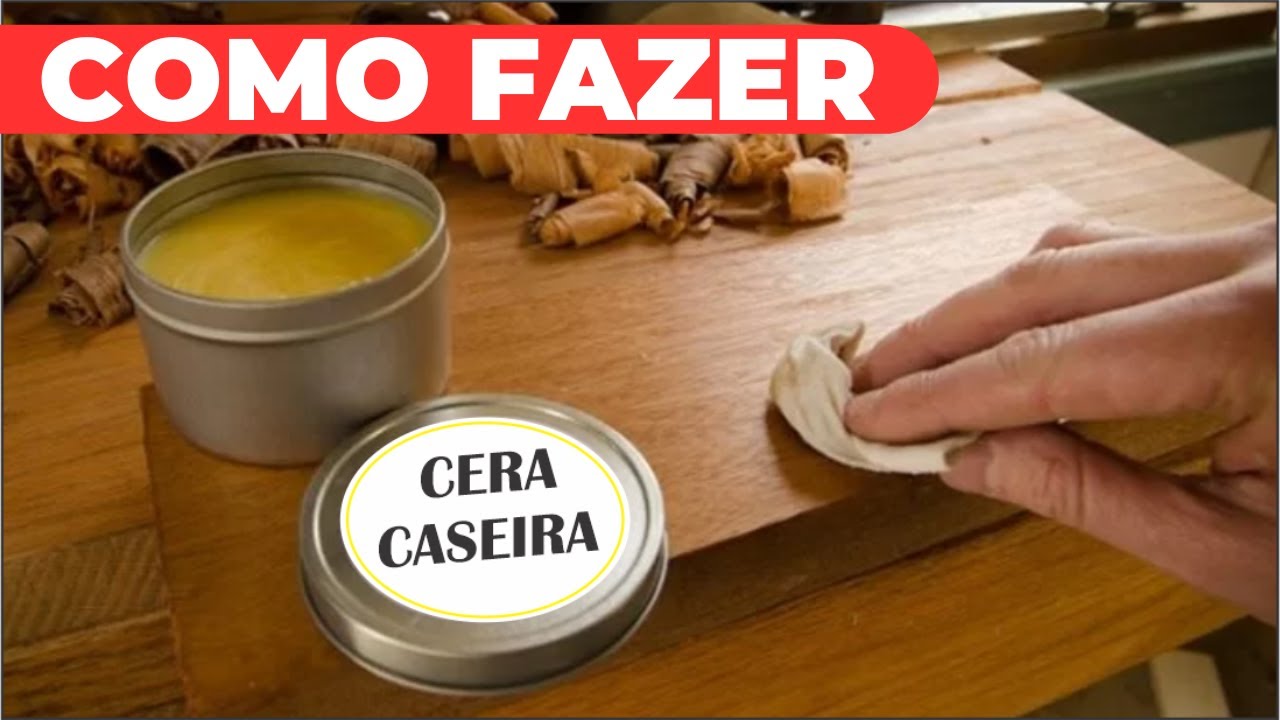CERA PARA MADEIRA | como fazer cera caseira como fazer para madeira ou artesanato