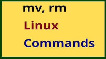 Linux Create, Move, or Remove files Directories.