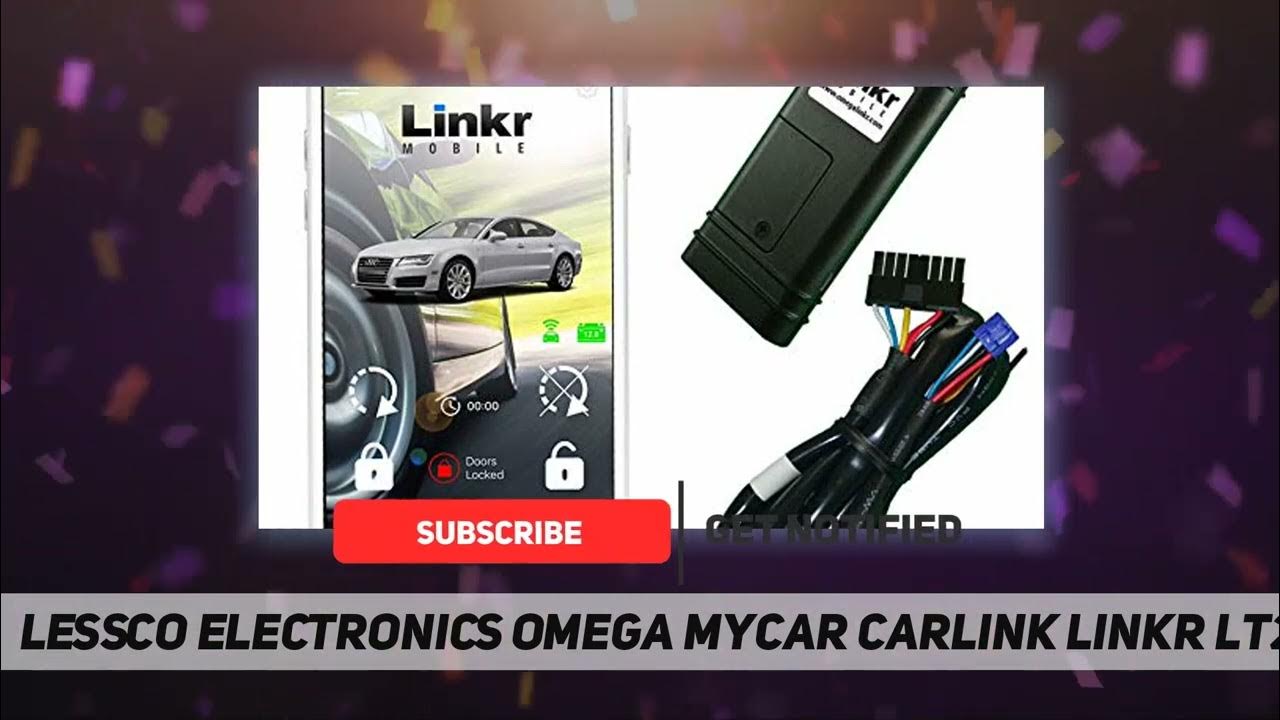 Lessco Electronics Omega MYCAR Carlink LINKR LT2 Review 2023 YouTube