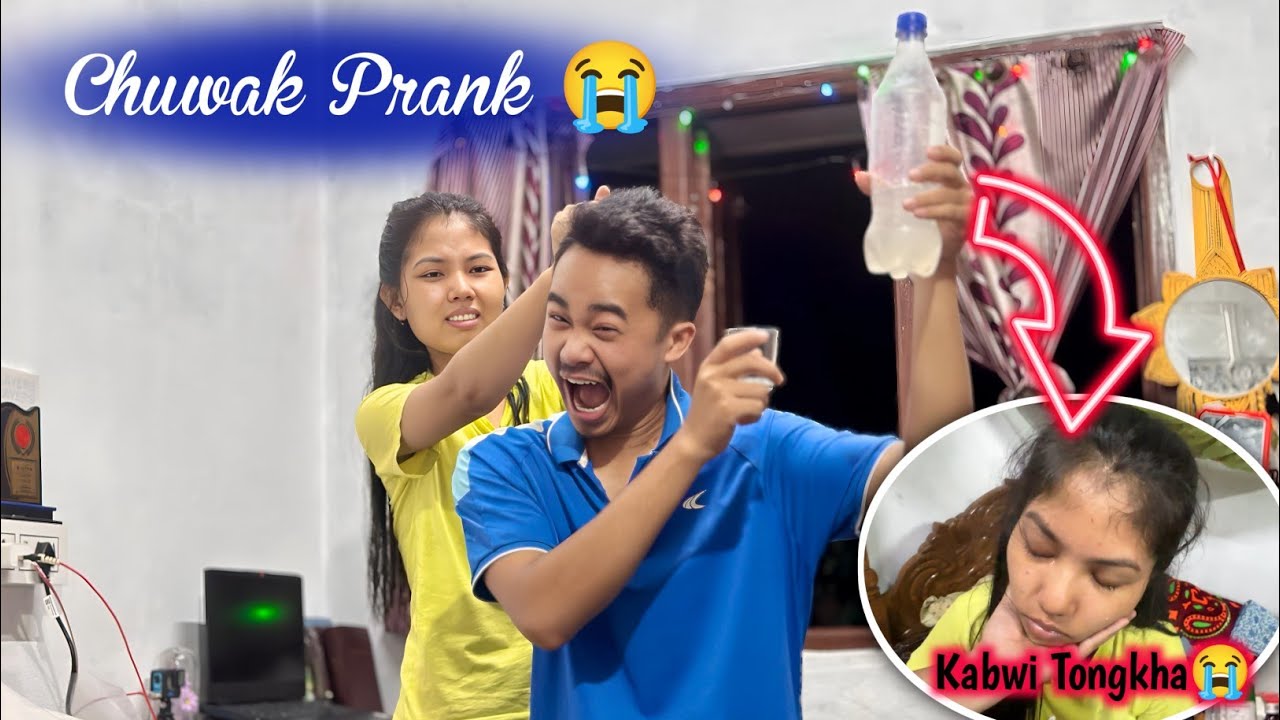 Drink Prank On My Gf | Kapsukha Ano Chuwak Nwngma Nugwi😭