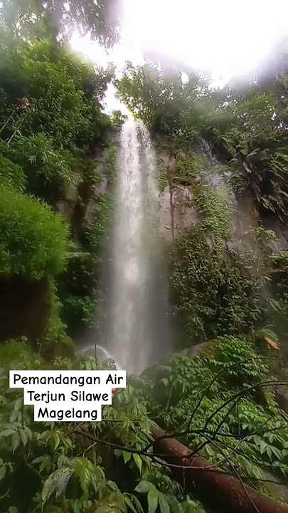 Pemandangan Curug Silawe Magelang