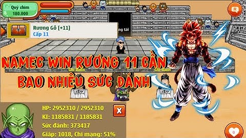 Ngọc Rồng Online | Namec Bao Nhiêu Sức Đánh Có Thể Win Rương 11 | TQH TV