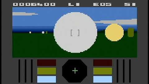 #Atari8bit Playing ENCOUNTER! from Novagen software (Published by Synapse in the USA)