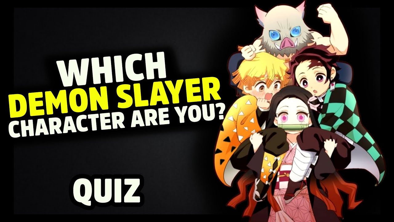 What Kimetsu No yaiba character are you? (Demon Slayer) - Personality Quiz