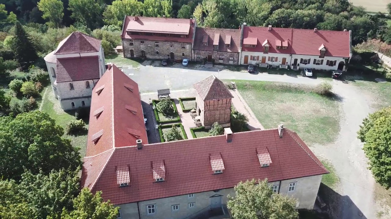 Drohnenflug @DFbyGM 14 Konradsburg Ermsleben