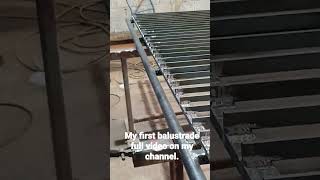 Full video on my channel #welding #fabrication #trainee #balustrade Resimi