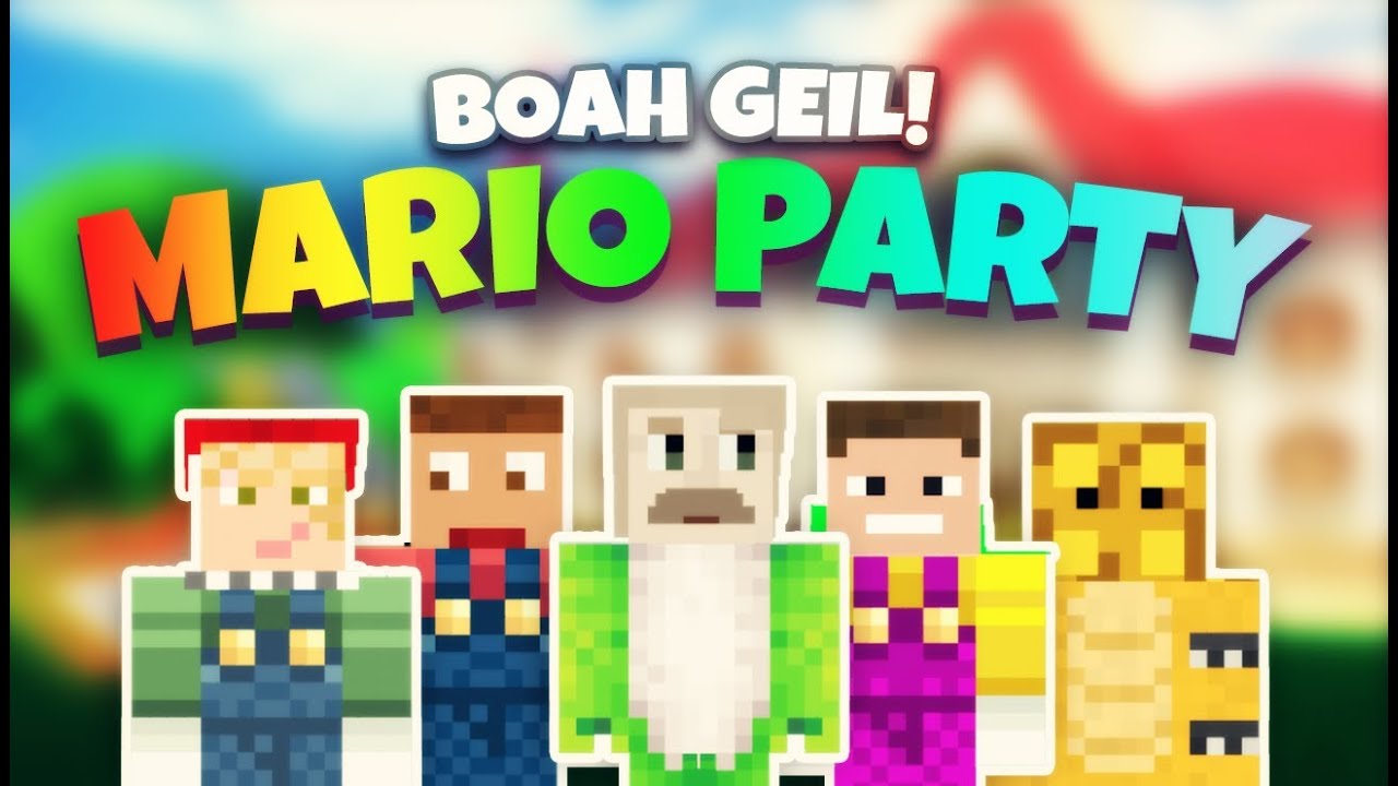 GEIL! Richtig GEIL! ★ MARIO PARTY mit Sturmwaffel, Stegi, Fr3akz & Tim | Herr Bergmann