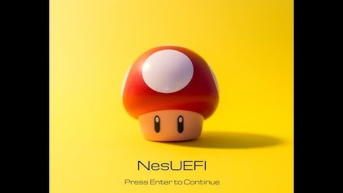 NesUEFI - A bootable NES Emulator running on UEFI without any Operating System
