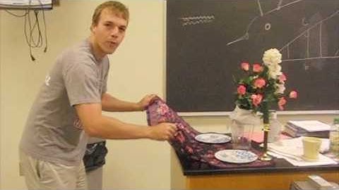 Inertia and the Tablecloth Trick