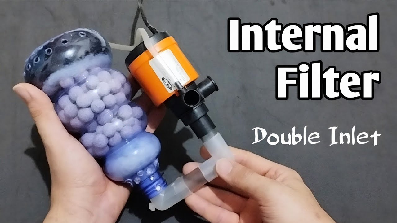 Aquarium internal filter DIY | Filter for fish tank DIY - YouTube