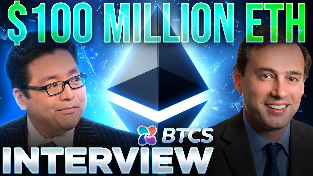 $100mil Ethereum Mega-Strategy!🔥$BTCS CEO Charles Allen INTERVIEW