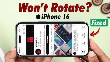 iPhone 16’s: How to Fix Auto Rotation Not Working!