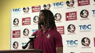 FSU Football | QB Jaylen King discusses his role at Florida State this season