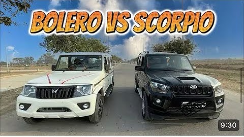 BoleroMahindra Bolero Vs Mahindra Scorpio Classic Comparison | Which One Is Better Scorpio or Bolero