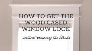 How to Install Interior Window Trim