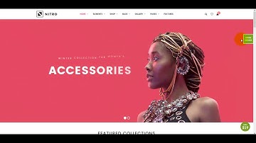 Nitro Theme - Video Preview- WordPress business blog, ecommerce and multipurpose theme