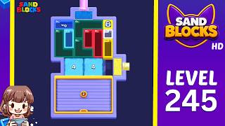 Sand Blocks Level 245 Solution Walkthrough
