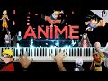 Video thumbnail of "ANIME SONGS ON PIANO"