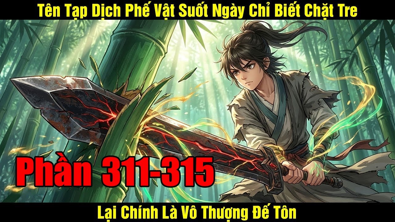 Tên Tạp Dịch Phế Vật Suốt Ngày Chỉ Biết Chặt Tre Lại Chính Là Vô Thượng Đế Tôn | P311-315