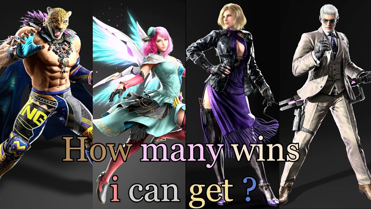 First win with some characters Challenge in Tekken 8