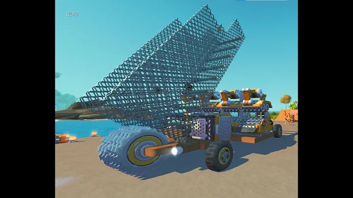 Scrap Mechanic Survival Eposode #6 Tree Harvester