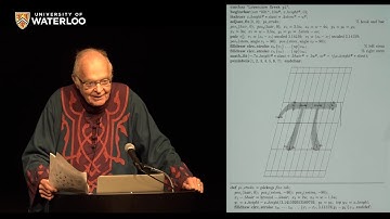 Computer Science, the Bible, and Music - 2018 Lectures (with Donald Knuth)