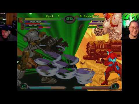MvC2: Kest - Iron Man Crossup HP + Drones to Infinite to PC 85% Combo .:11.15.24:.