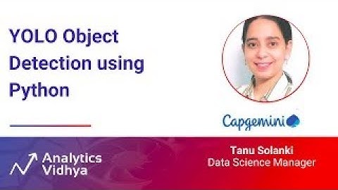 YOLO Object Detection using Python | DataHour by Tanu Solanki